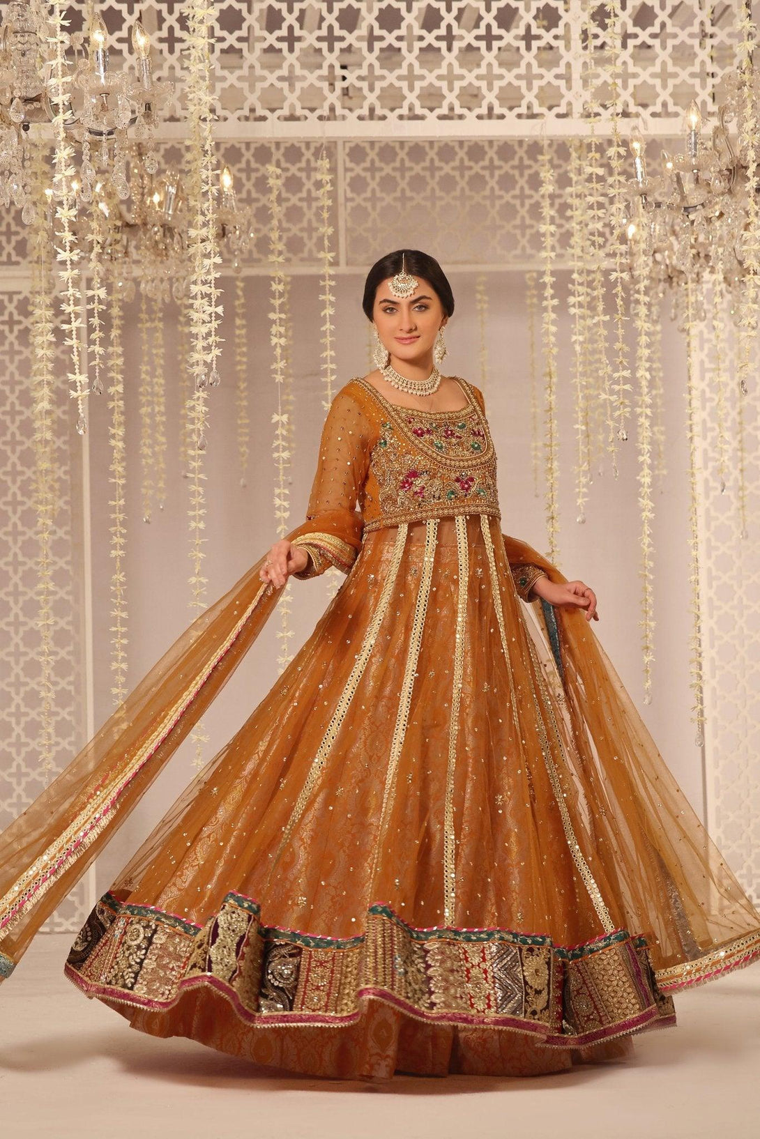 Embroidered ZB 1036 - Zeshan Bariwala
