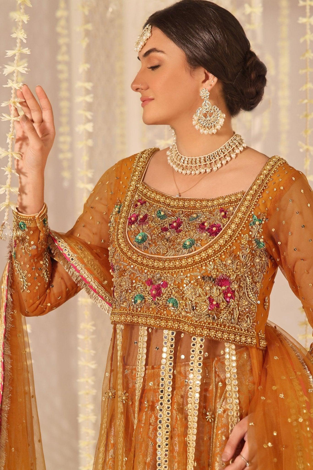 Embroidered ZB 1036 - Zeshan Bariwala