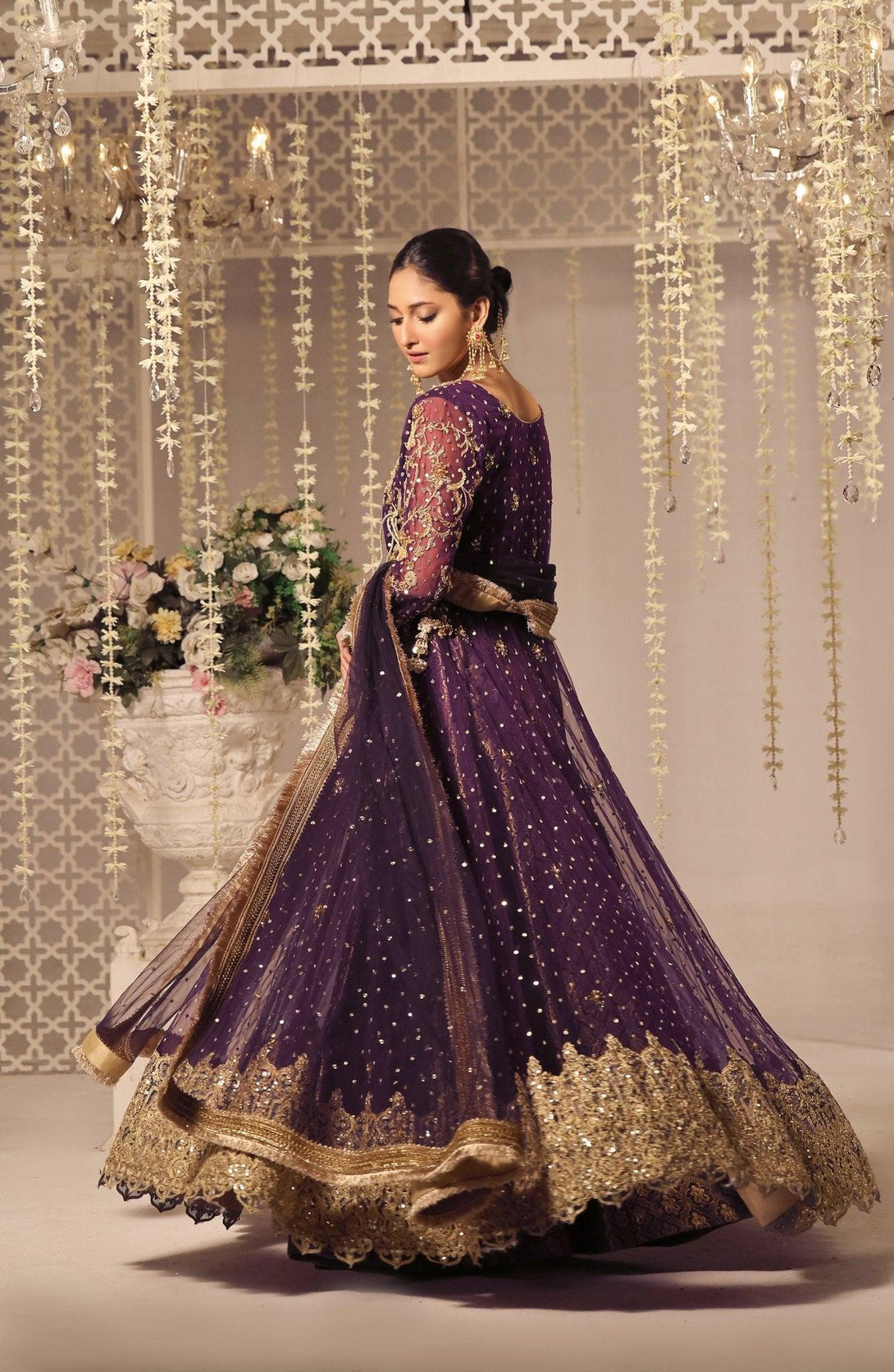 EMBROIDERED ZB 1042 - Zeshan Bariwala