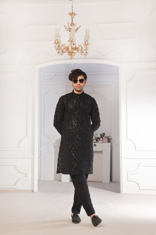 COTTON SILK KURTA - ZB-EMK-107