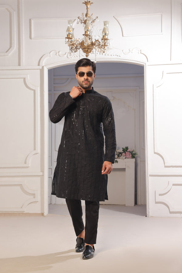 COTTON SILK KURTA - ZB-EMK-109