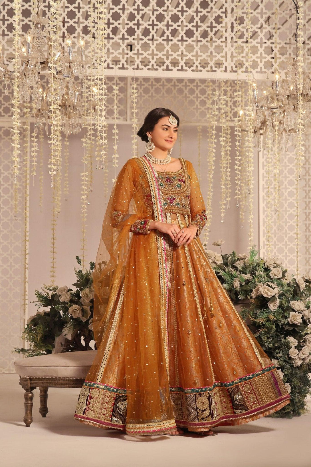 Embroidered ZB 1036 - Zeshan Bariwala