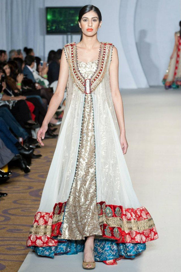 Embroidered ZB 1088 - Zeshan Bariwala