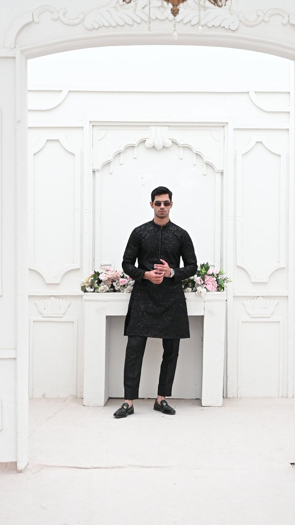 RUSSED COTTON KURTA ZB EMK 108