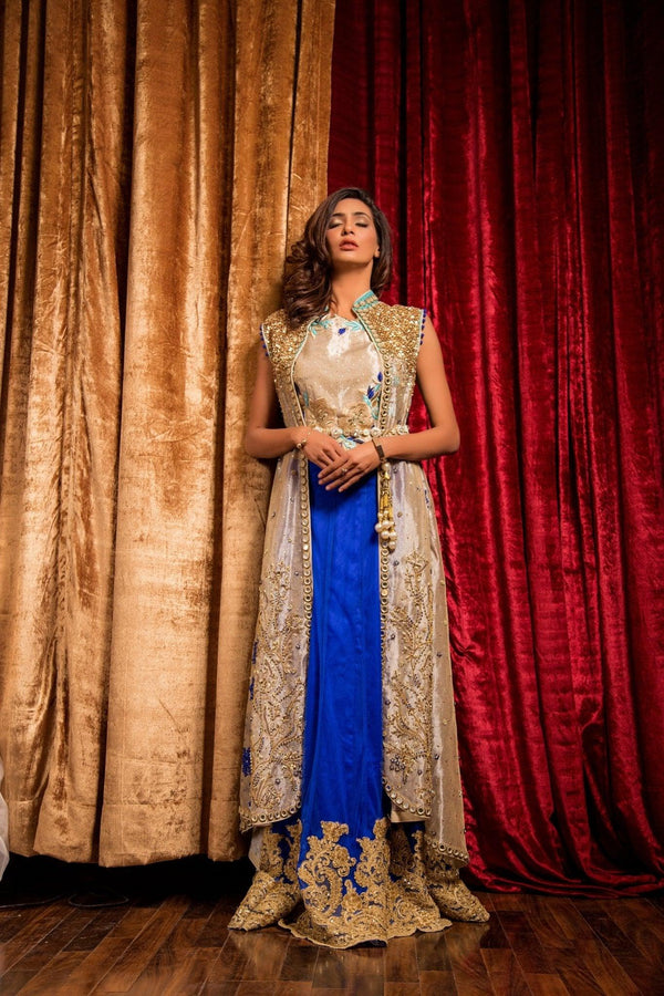 Embroidered ZB 1076 - Zeshan Bariwala