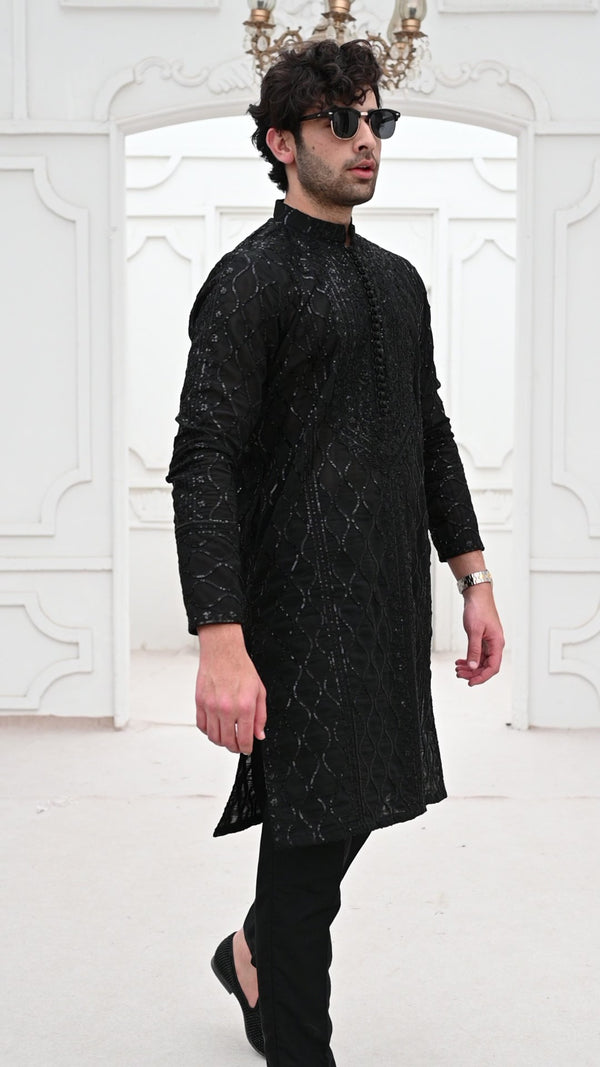 COTTON SILK KURTA - ZB-EMK-107